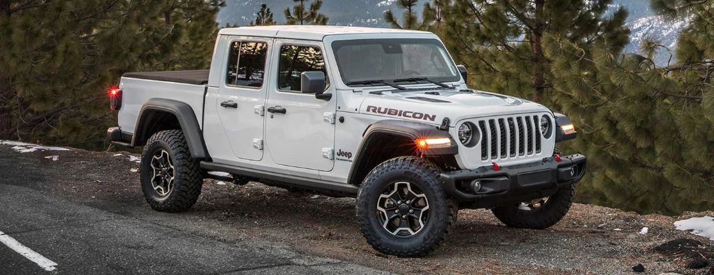 2023 Jeep Gladiator parked on a road