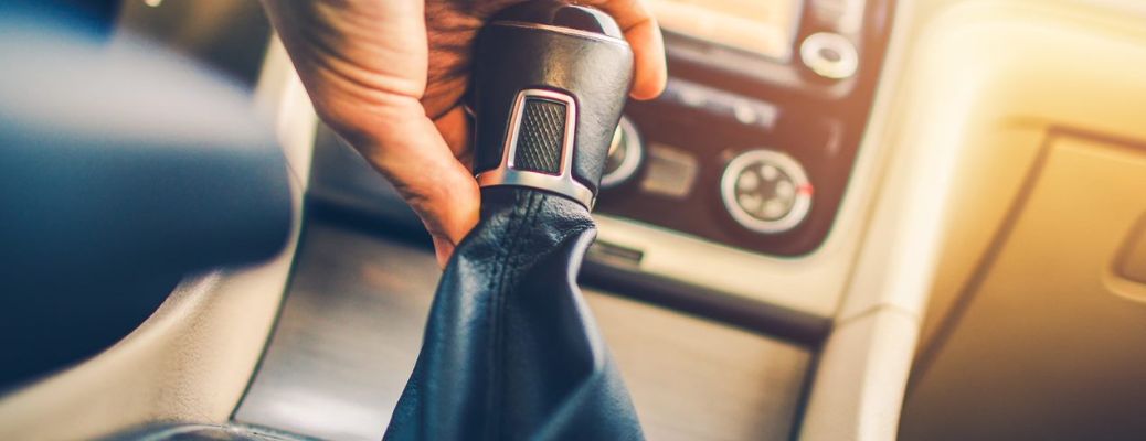 Changing gears in a car