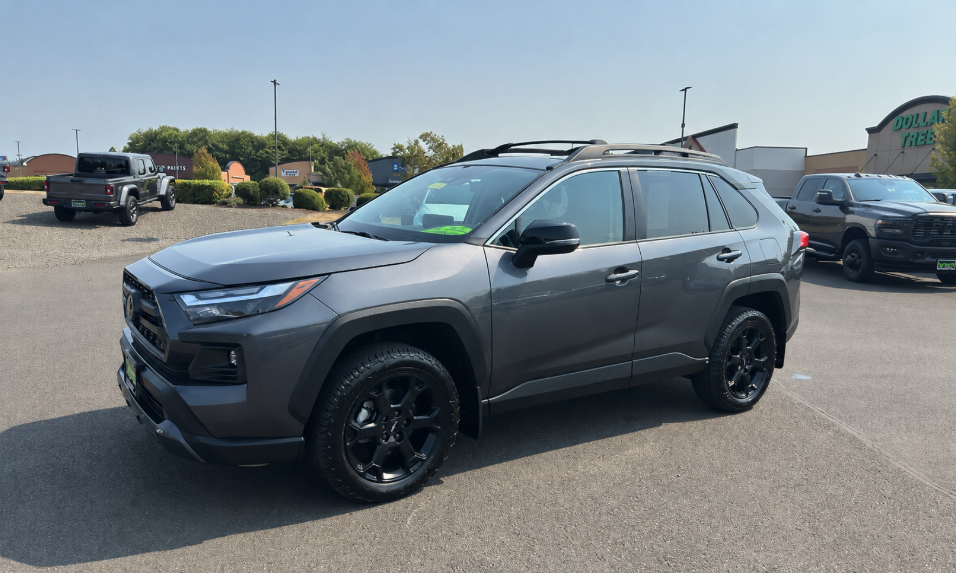 2024 Toyota RAV4 parked at dealership lot