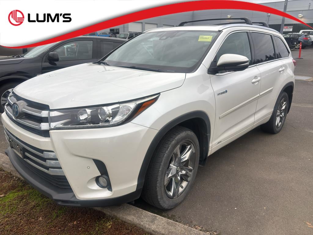 2017 Toyota Highlander Hybrid Limited Platinum