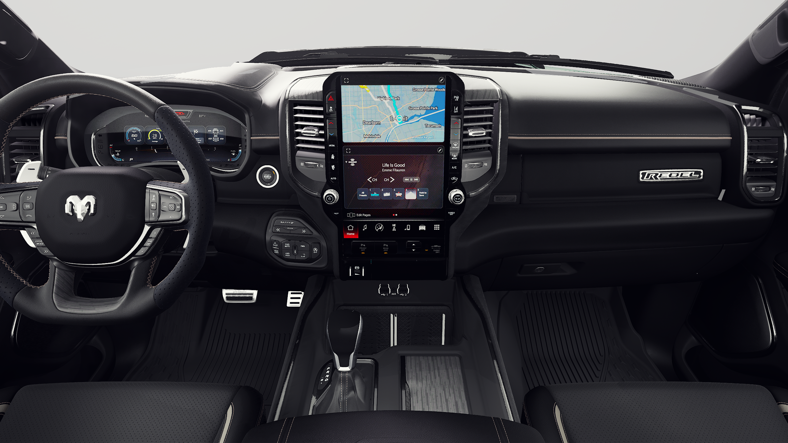 2027 RAM 1500 RAM 1500 REBEL CREW CAB 4X4 5'7' BOX