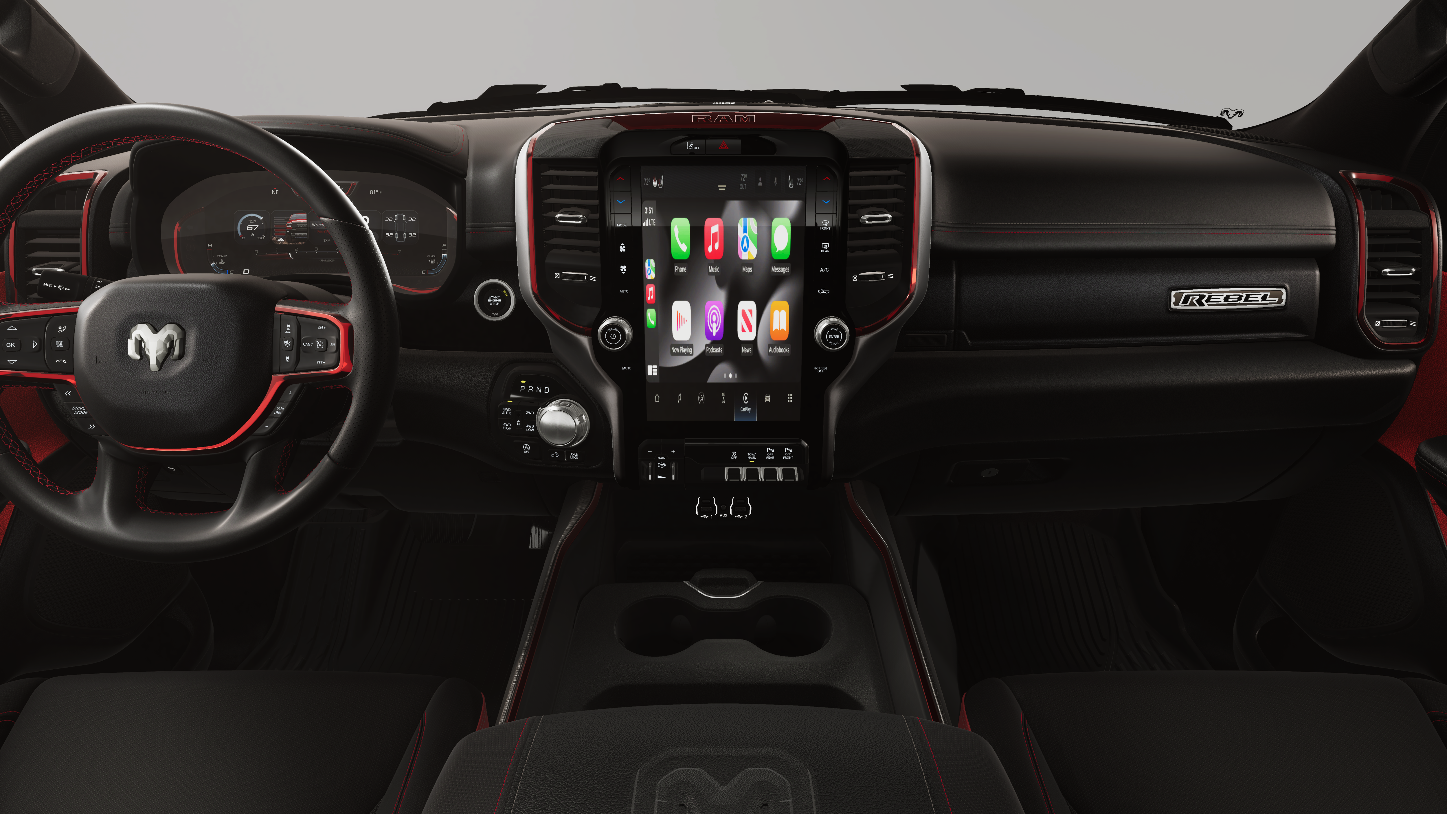 2026 RAM 1500 RAM 1500 REBEL CREW CAB 4X4 5'7' BOX