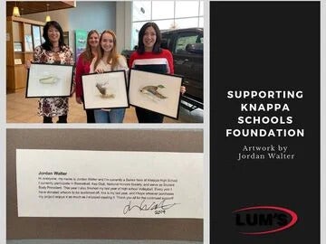Lum's Giving Back to local Schools